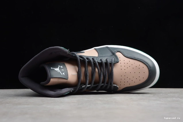 Jordan AH7389-203 1 Retro Anthracite Green Mystic Bio Air High Beige 1004
